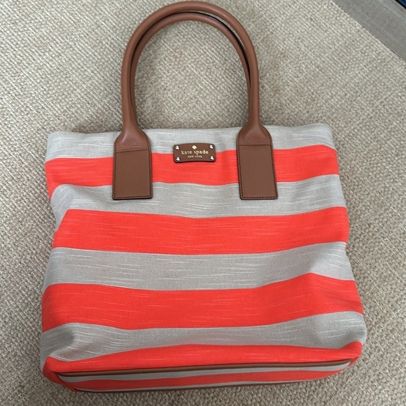 Kate Spade Bon Shopper Jubilee Stripe NWT - Picture 2 of 5